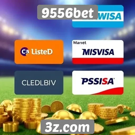 Métodos de pagamento aceitos no site 9556bet